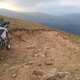 Parked here to run up to the summit to check the view.